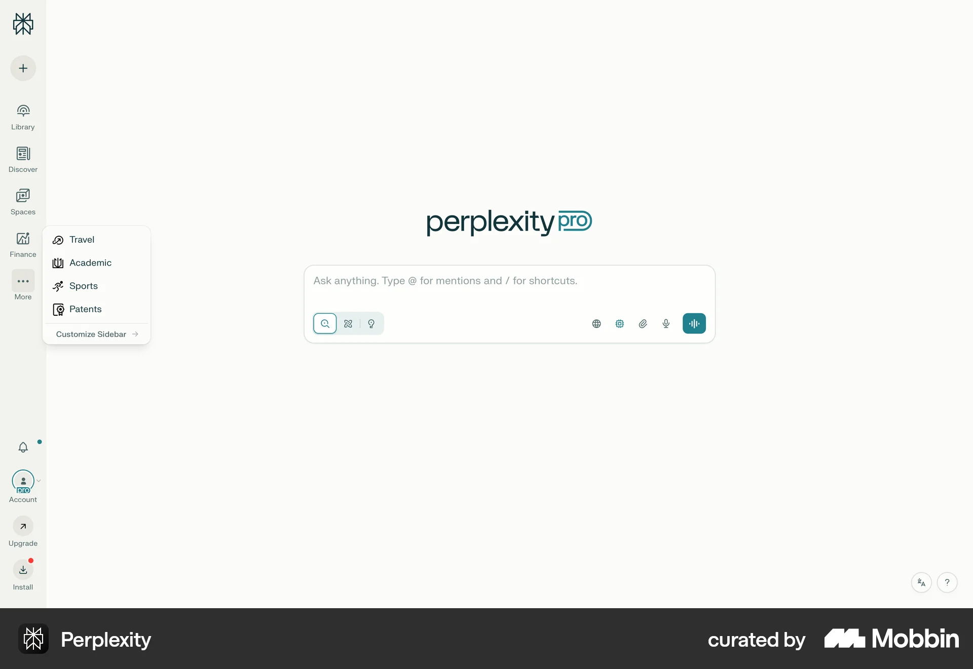 Perplexity UX benchmark