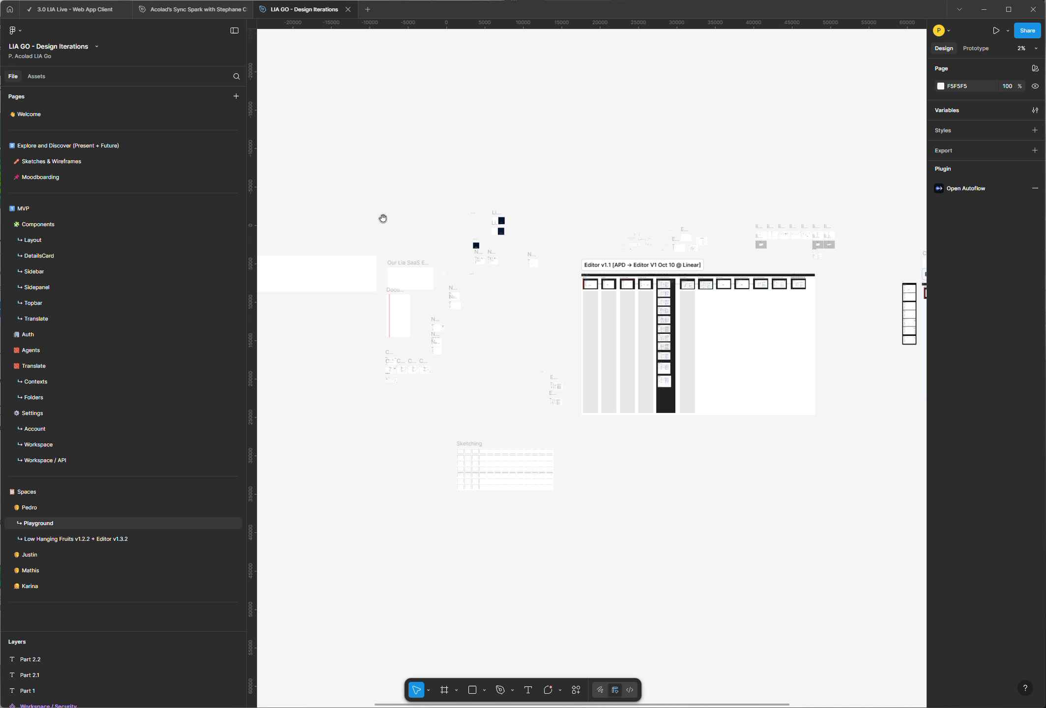 Lia Go Figma design system walkthrough