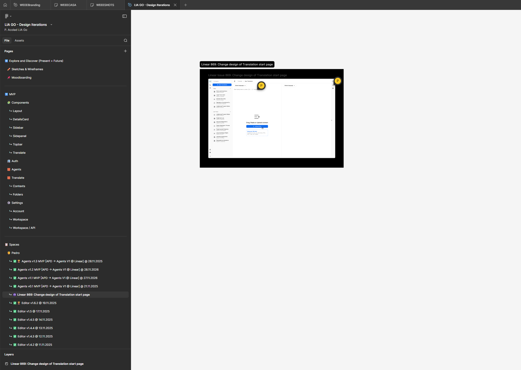Lia Go interaction model