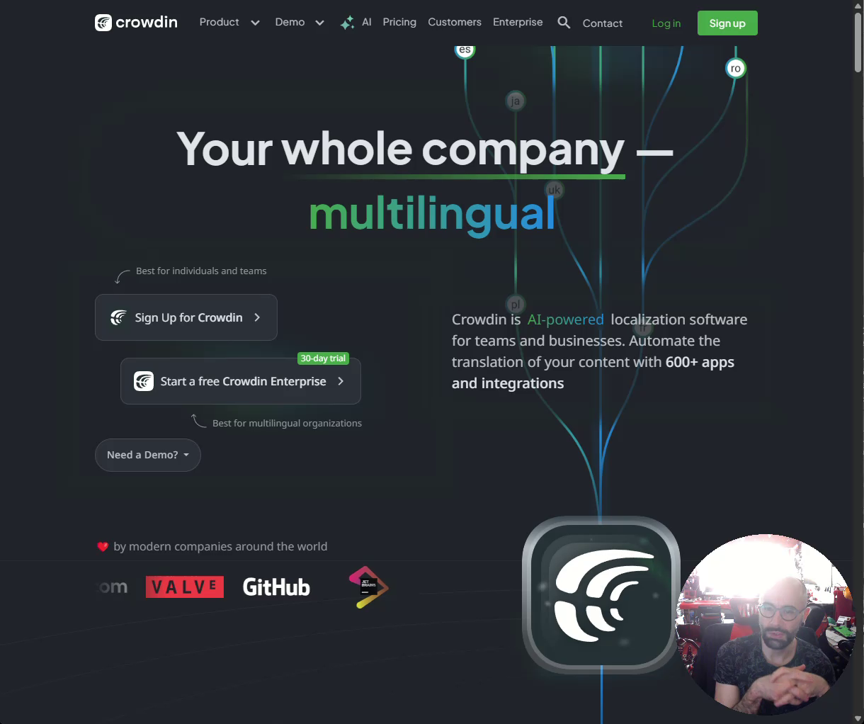 Crowdin self-registration UX assessment