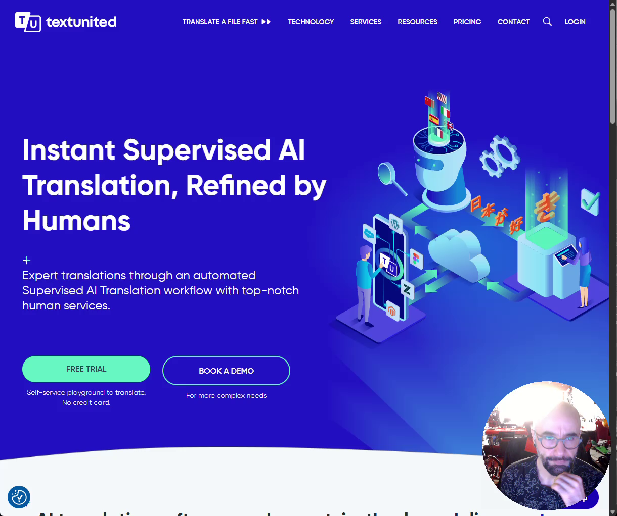 TextUnited self-registration UX assessment
