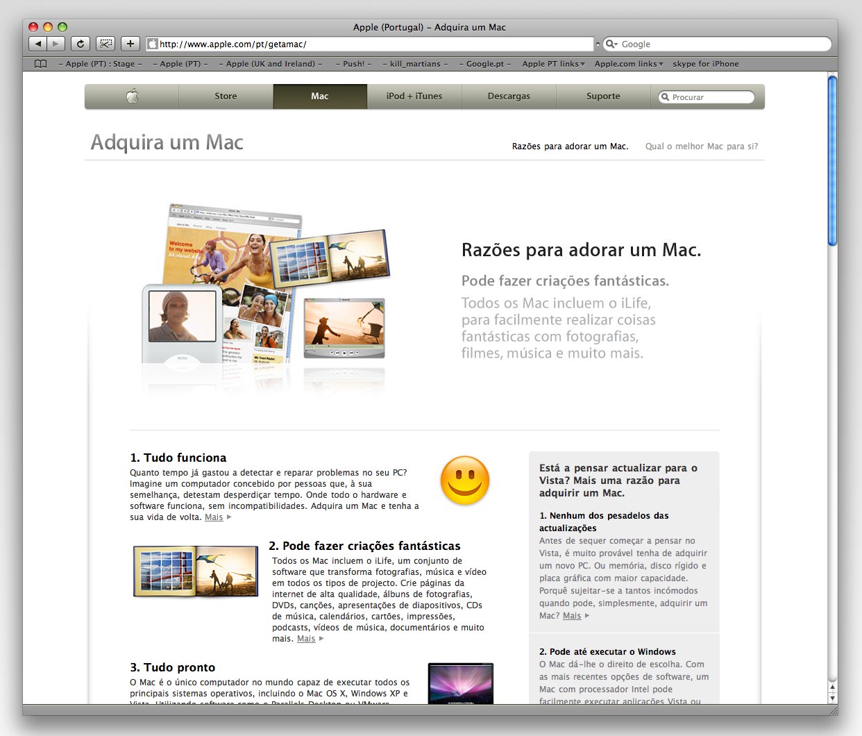Apple.com/pt hero banner v3