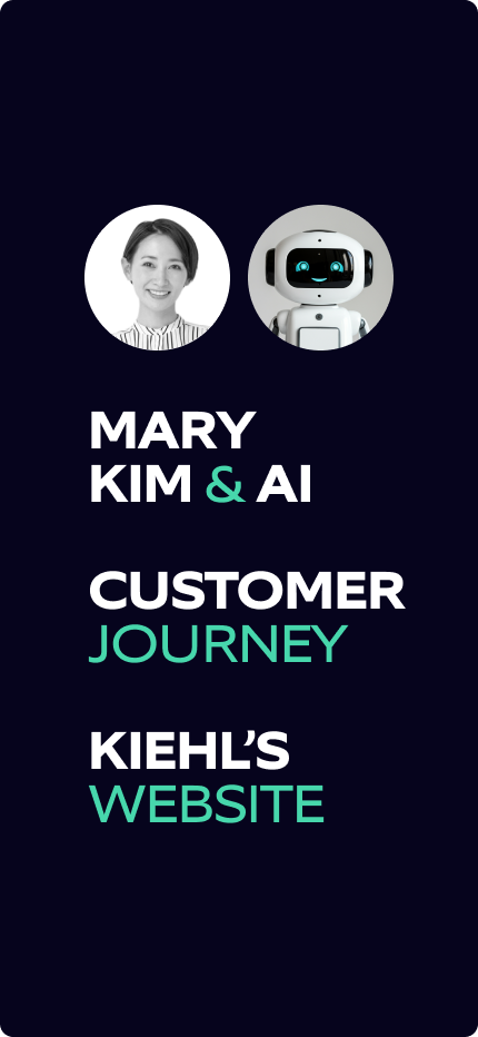 L'Oréal AI Chatbot prototype screen 1